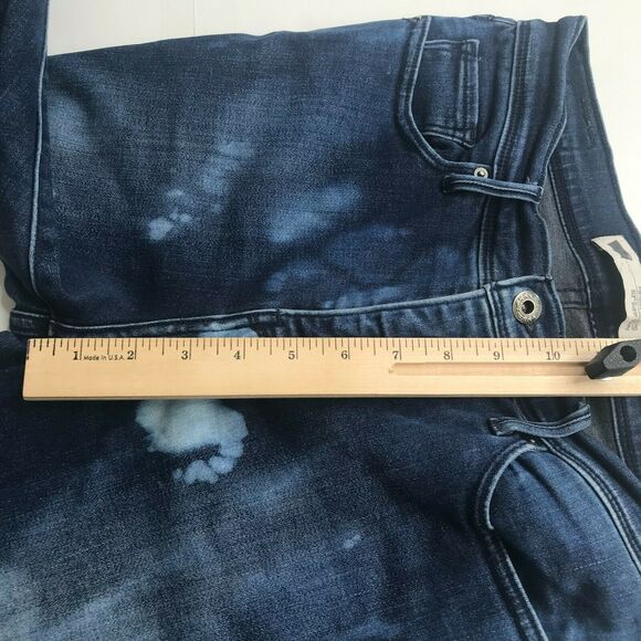 Levis Perfectly Slimming 512 Super Skinny Women 8 Blue Bleached Mid Rise Stretch - Picture 8 of 9